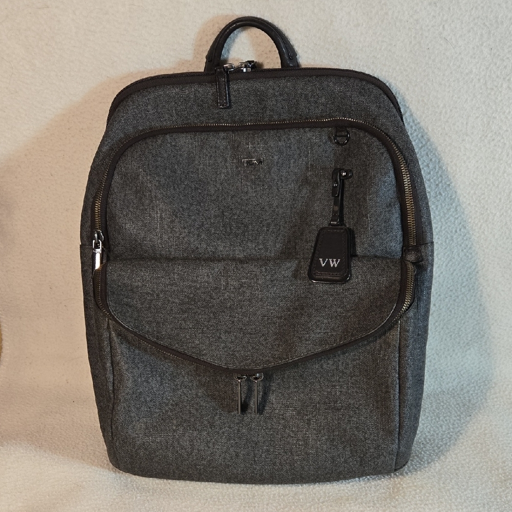Tumi Harlow Charcoal Laptop Bag Backpack